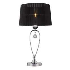 Zuma Line Lampki Na Biurko, Oświetlenie Biurkowe|Lampy Na Biurko Klasyczne<Bello Black - - lampa biurkowa klasyczna