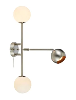 Markslu00f6jd Kinkiety I Lampy Na Ścianę<Beside stal - Markslöjd - kinkiet