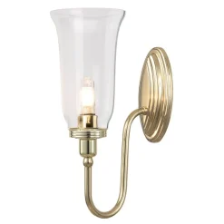 Elstead Lighting Kinkiety I Lampy Na Ścianę|Lampy Do Łazienki<Blake Led Polished Brass - - kinkiet łazienkowy
