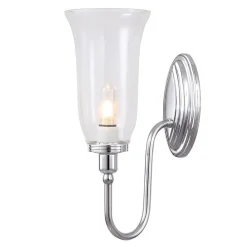 Elstead Lighting Kinkiety I Lampy Na Ścianę|Lampy Do Łazienki<Blake Led Polished Chrome - - kinkiet łazienkowy