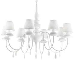 Ideal Lux Żyrandole<Blanche SP8