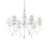 Ideal Lux Żyrandole<Blanche Sp6 - - lampa wisząca
