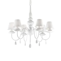 Ideal Lux Żyrandole<Blanche Sp6 - - lampa wisząca