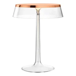 Flos Lampki Na Biurko, Oświetlenie Biurkowe|Biurkowe Ekskluzywne<Bon Jour H41 transparent miedź - - lampa biurkowa transparent miedźNapięcie: 230V