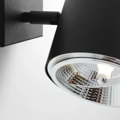 Artera Kinkiety I Lampy Na Ścianę|Kinkiety Nowoczesne<Bot 1 Black Wall - - kinkiet