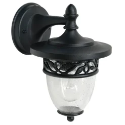 Elstead Lighting Kinkiety Zewnętrzne: Ogrodowe I Elewacyjne|Lampy Ogrodowe, Oświetlenie Do Ogrodu<Burford Black - - kinkiet ogrodowy