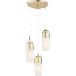 Argon Żyrandole|Nowoczesne Lampy Wiszące<Burgos 1466 - - lampa wisząca 3 pł. okrągła podsufitka