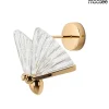 Moosee Kinkiety I Lampy Na Ścianę<Butterfly M Złota - - lampa ścienna