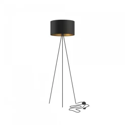 Nowodvorski Lampy Stojące I Podłogowe|Kinkiety Nowoczesne<Cadilac I Black-Gold - - lampa podłogowa nowoczesna