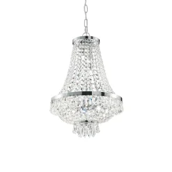 Ideal Lux Żyrandole|Lampy Do Salonu, Oświetlenie Salonu<Caesar SP9 - - kryształowa lampa wisząca