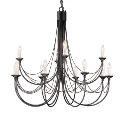 Elstead Lighting Żyrandole|Lampy Wiszące Klasyczne<Carisbrooke Black Ø98 - - lampa wisząca klasyczna