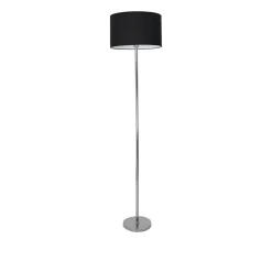 Milagro Lampy Stojące I Podłogowe|Kinkiety Nowoczesne<Casino Black-Chrome - - lampa podłogowa nowoczesna