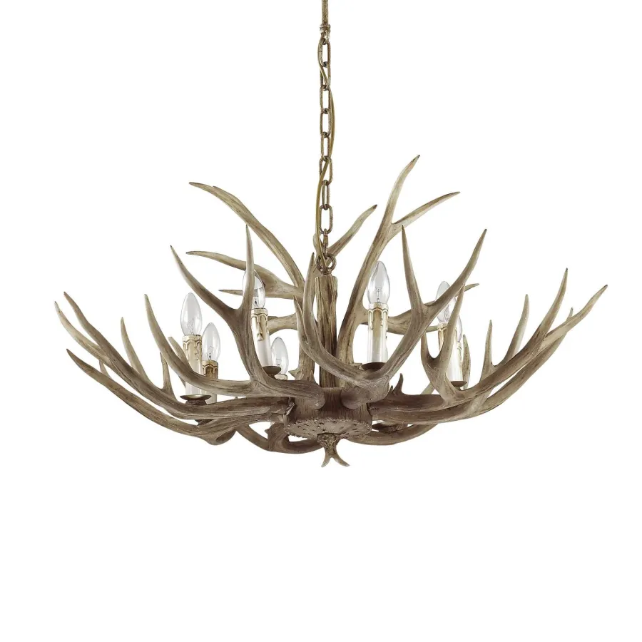 Ideal Lux Żyrandole|Lampy Do Salonu, Oświetlenie Salonu<Chalet SP8 - - lampa wisząca