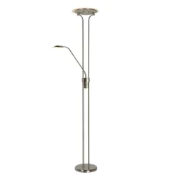 Lucide Lampy Stojące I Podłogowe|Lampy Do Sypialni, Oświetlenie Do Sypialni<Champion Led H180 chrom - - lampa podłogowa chromNapięcie: 230V