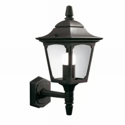 Elstead Lighting Kinkiety Zewnętrzne: Ogrodowe I Elewacyjne|Lampy Ogrodowe, Oświetlenie Do Ogrodu<Chapel Black góra - - kinkiet ogrodowy