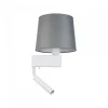Nowodvorski Kinkiety I Lampy Na Ścianę|Kinkiety Nowoczesne<Chillin Ii Grey-White - - kinkiet nowoczesny