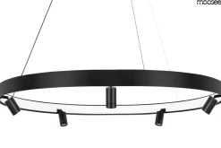 Moosee Żyrandole<Circle Spot 98 Black Czarna - - lampa wisząca