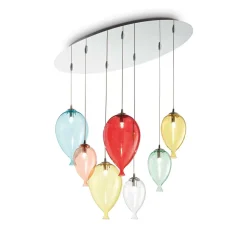 Ideal Lux Żyrandole<Clown Sp7 - - lampa wisząca