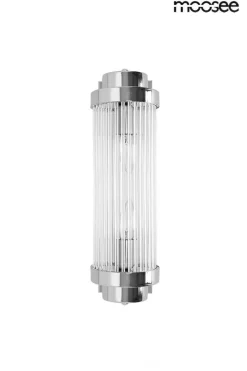 Moosee Kinkiety I Lampy Na Ścianę<Column 40 Srebrna - - lampa ścienna