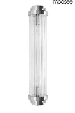 Moosee Kinkiety I Lampy Na Ścianę<Column 60 Srebrna - - lampa ścienna