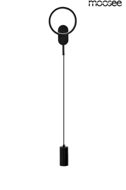 Moosee Kinkiety I Lampy Na Ścianę<Como Czarna - - lampa ścienna