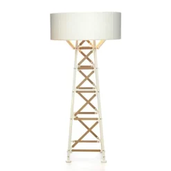 Moooi Lampy Stojące I Podłogowe|Stojące Ekskluzywne<Construction H185 naturalne drewno, biały - - lampa podłogowa naturalne drewno, białyNapięcie: 230V