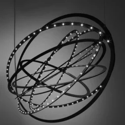 Artemide Żyrandole|Wiszące Ekskluzywne<Copernico L104 czarny - - lampa wisząca czarnyNapięcie: 230V