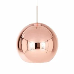 Tom Dixon Wiszące Ekskluzywne|Żyrandole<Copper Round Ø45 miedź - - lampa wisząca miedźNapięcie: 230V