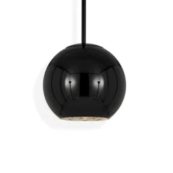 Tom Dixon Wiszące Ekskluzywne|Żyrandole<Copper Round czarny - - lampa wisząca