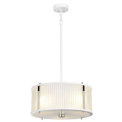 Elstead Lighting Żyrandole<Corona nikiel - - lampa wisząca