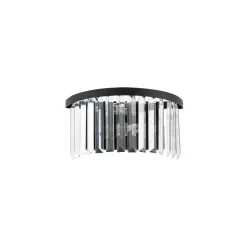 Nowodvorski Kinkiety I Lampy Na Ścianę|Kinkiety Kryształowe<Cristal Black - - kinkiet