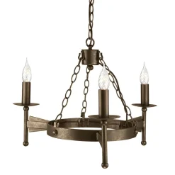 Elstead Lighting Żyrandole|Lampy Wiszące Klasyczne<Cromwell Old Bronze - - lampa wisząca 3-ramienna