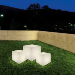 Nowodvorski Lampy Ogrodowe Stojące|Lampy Ogrodowe, Oświetlenie Do Ogrodu<Cumulus Cube M - - lampa podłogowa zewnętrzna