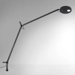 Artemide Lampki Na Biurko, Oświetlenie Biurkowe|Biurkowe Ekskluzywne<Demetra ciemny szary - - lampa biurkowa