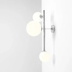 Artera Kinkiety I Lampy Na Ścianę|Lampy Do Łazienki<Dione 3 Wall Chrome - - kinkiet