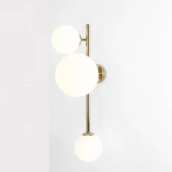Artera Kinkiety I Lampy Na Ścianę|Kinkiety Nowoczesne<Dione 3 Wall Gold - - kinkiet