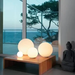 Artemide Lampki Na Biurko, Oświetlenie Biurkowe|Biurkowe Ekskluzywne<Dioscuri Ø25 biały - - lampa biurkowa białyNapięcie: 230V