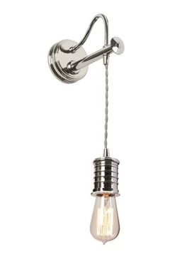 Elstead Lighting Kinkiety I Lampy Na Ścianę|Lampy Do Salonu, Oświetlenie Salonu<Douille Polished Nickel - - kinkiet nowoczesny