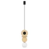 Nowodvorski Lampy Drewniane|Żyrandole<Drops Wood A 11173 - - lampa wisząca