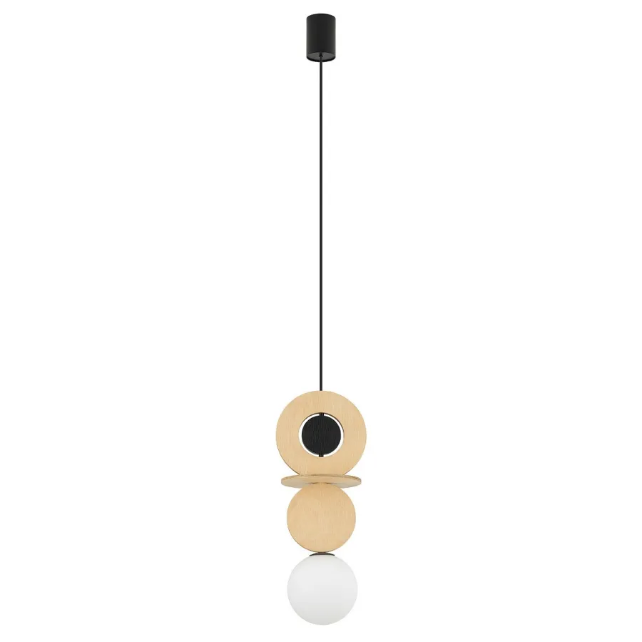 Nowodvorski Lampy Drewniane|Żyrandole<Drops Wood A 11173 - - lampa wisząca