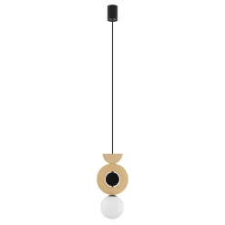 Nowodvorski Lampy Drewniane|Żyrandole<Drops Wood B 11174 - - lampa wisząca