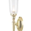 Elstead Lighting Kinkiety I Lampy Na Ścianę|Lampy Do Łazienki<Dryden Led Polished Brass H41 - - kinkiet łazienkowy
