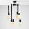 Artera Żyrandole|Nowoczesne Lampy Wiszące<Eko 6 Black Long - - lampa wisząca