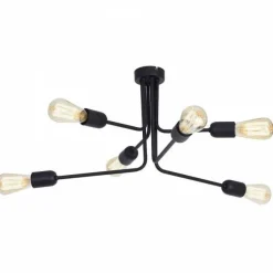 Artera Plafony Sufitowe I Ścienne|Nowoczesne Plafony Sufitowe<Eko 6 Black Wide - - plafon