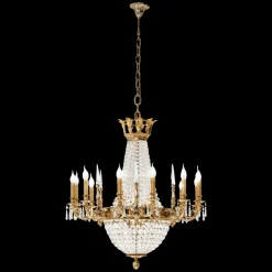 Possoni Żyrandole|Lampy Wiszące Klasyczne<Empire 096/12+6-Sh - - lampa wisząca