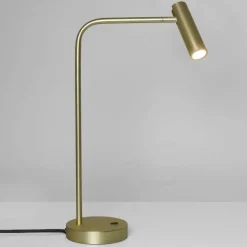 Astro Lampki Na Biurko, Oświetlenie Biurkowe|Biurkowe Ekskluzywne<Enna Desk złoty - - lampa biurkowa