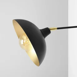 Artera Kinkiety I Lampy Na Ścianę|Kinkiety Nowoczesne<Espace Wall Black - - kinkiet