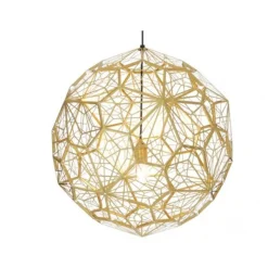 Tom Dixon Żyrandole|Wiszące Ekskluzywne<Etch Web złoty - - lampa wisząca