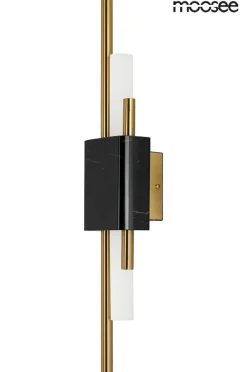 Moosee Kinkiety I Lampy Na Ścianę<Evans Czarna / Złota - - lampa ścienna