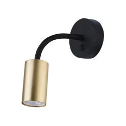 Nowodvorski Kinkiety I Lampy Na Ścianę|Kinkiety Nowoczesne<Eye Flex S Brass 9067 - - kinkiet nowoczesny
